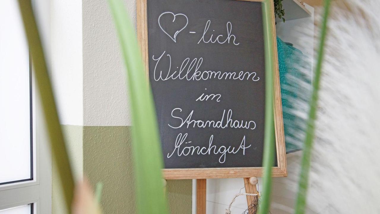 F-1010 Strandhaus Moenchgut Bed&Breakfast Dz 27 Terrasse, Strandnah, Inkl Fruehstueck Лоббе Экстерьер фото